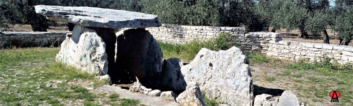 Fotografie del dolmen di Bisceglie